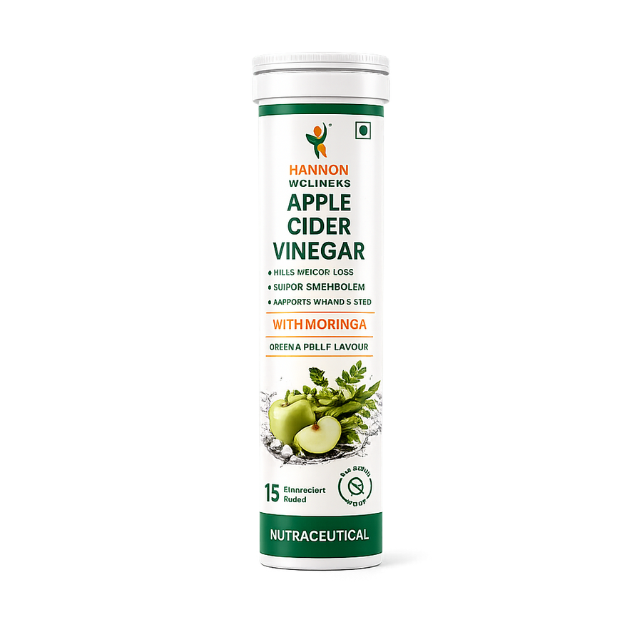Apple Cider Vinegar With Moringa Effervescent Tablets