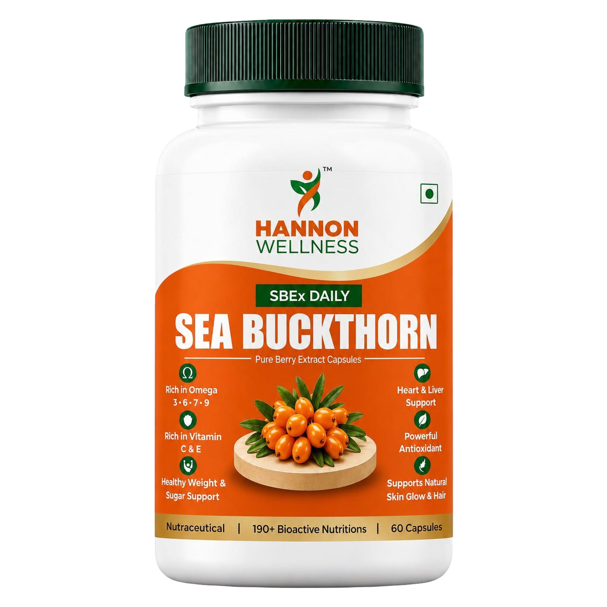 Sea Buckthorn Pure Berry Extract Capsule