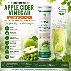 Apple Cider Vinegar With Moringa Effervescent Tablets