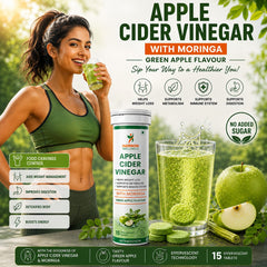 Apple Cider Vinegar With Moringa Effervescent Tablets